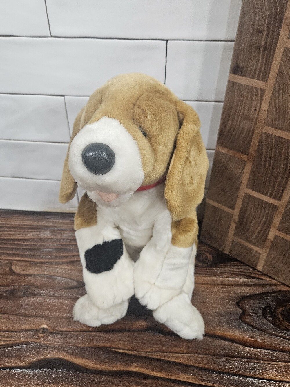 Vintage Build-A-Bear Workshop Bearemy's Kennel Pals Beagle Puppy Dog Bear